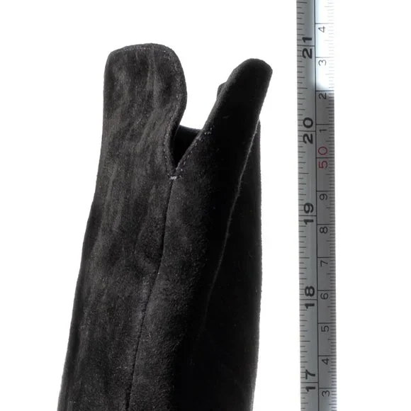 New In Box Le Silla Tall Black suede boots - Picture 4 of 8